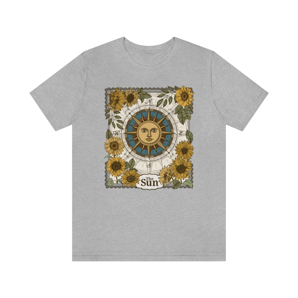 The Sun Tarot Card Unisex T-Shirt - Esdee