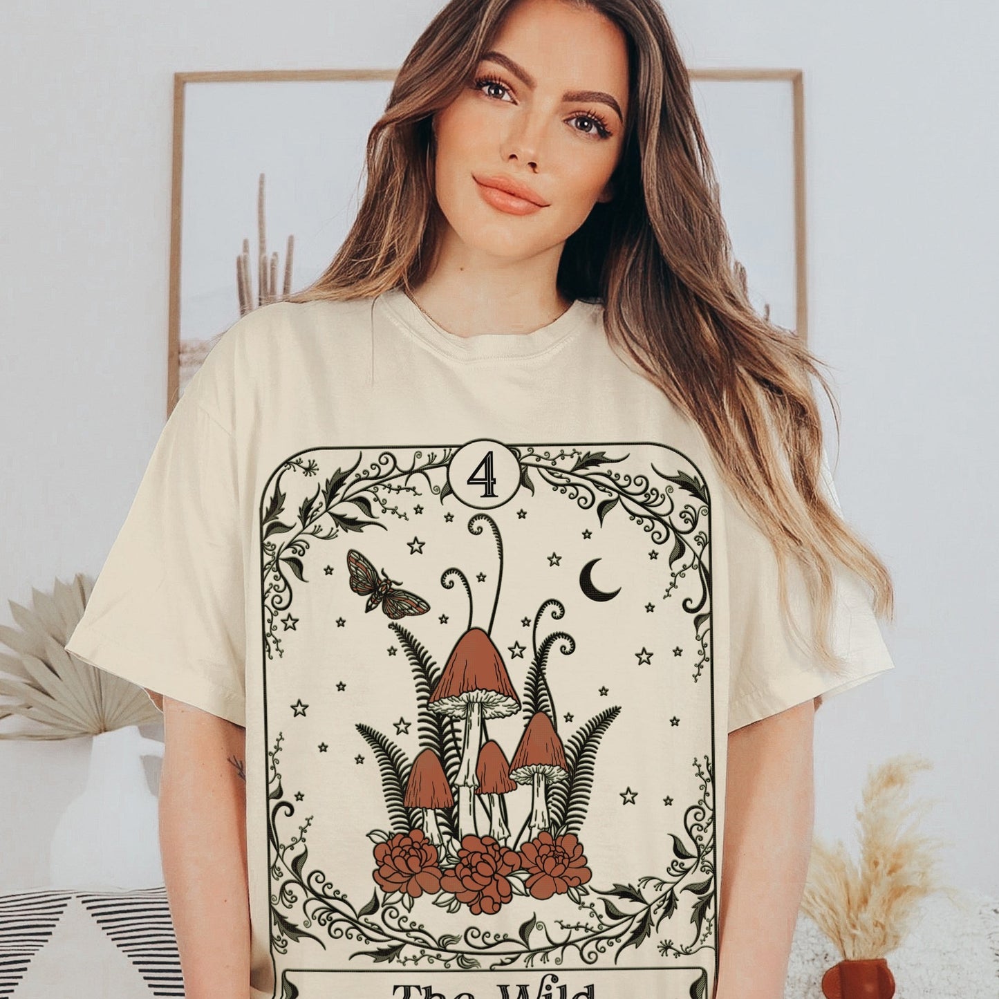 The Wild Ad Meliora Custom Tarot Card Unisex TShirt