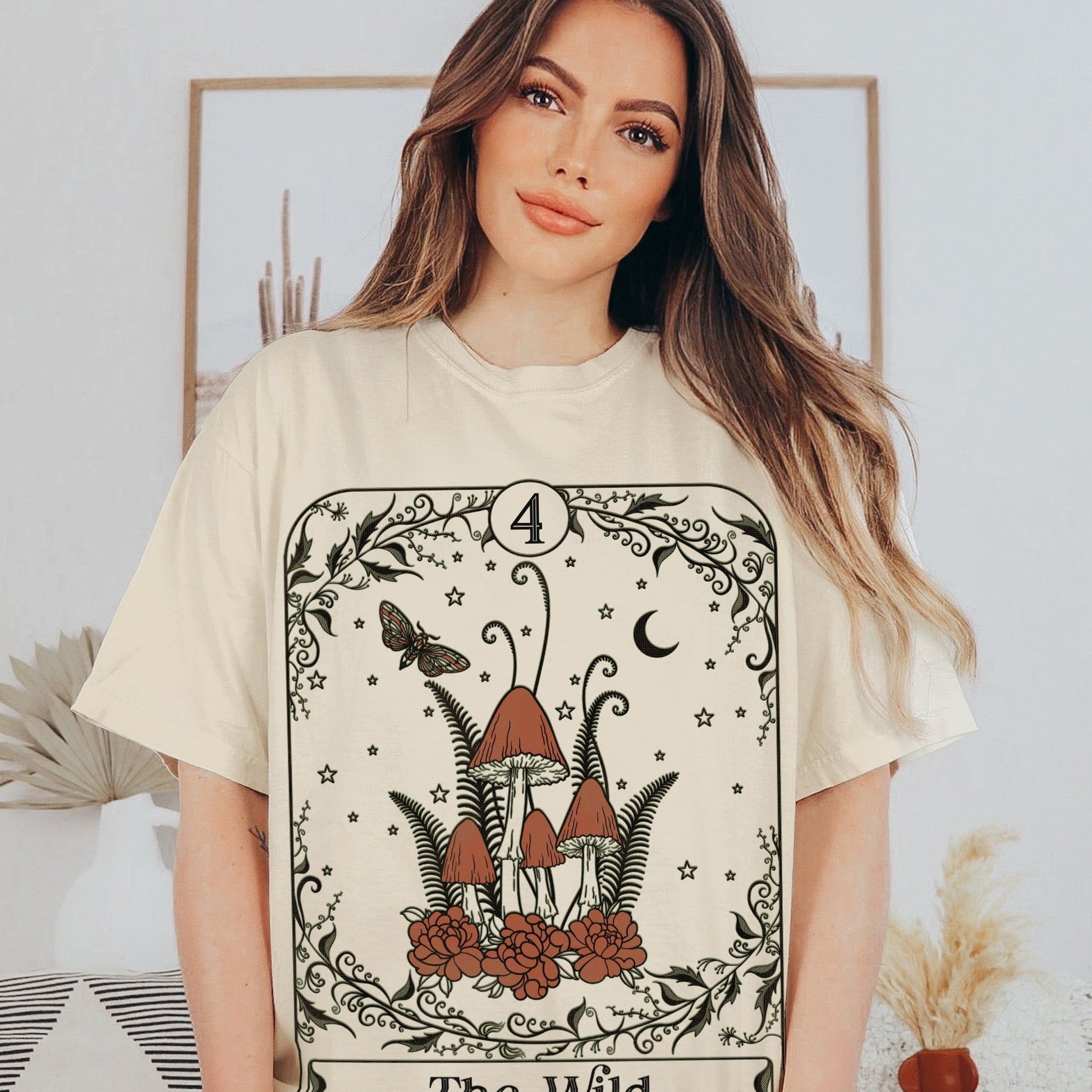 The Wild Ad Meliora Custom Tarot Card Unisex TShirt
