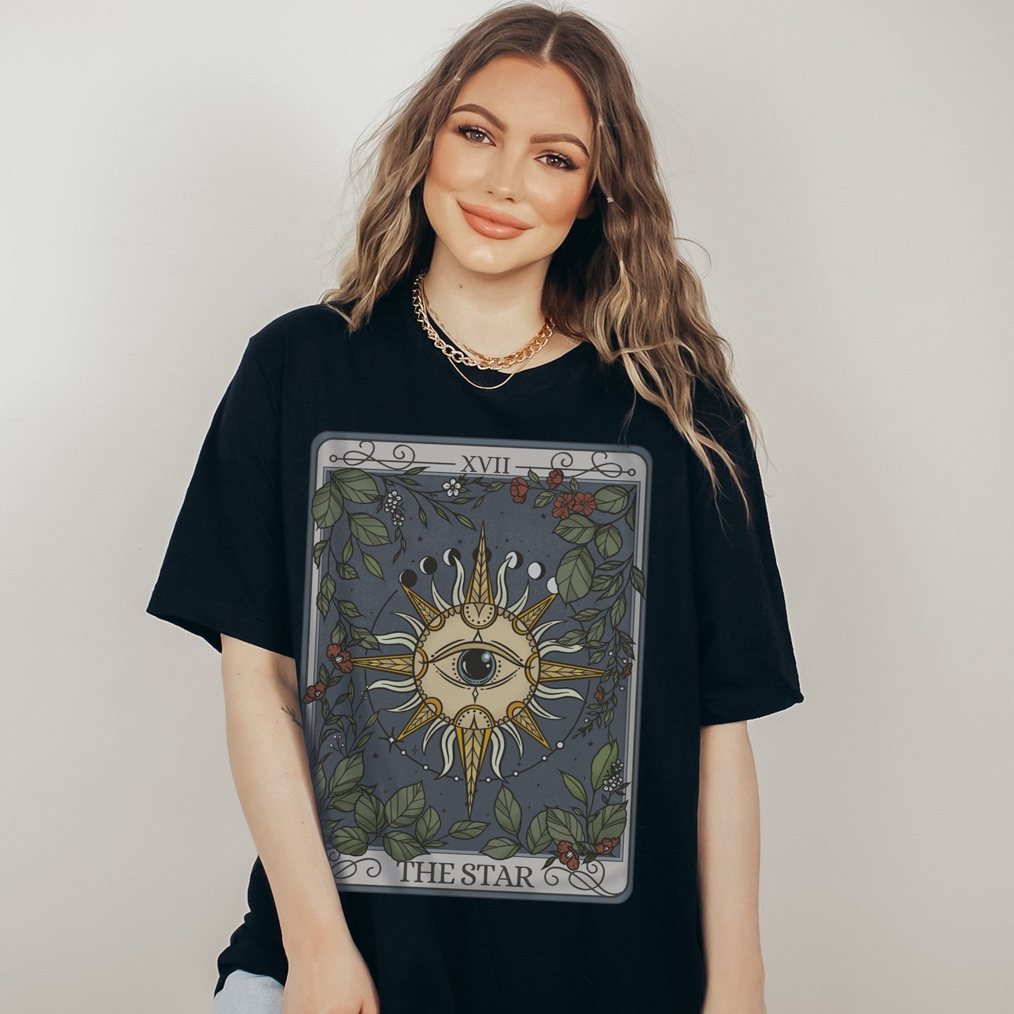 The Star Tarot Card Unisex T-Shirt -Esdee