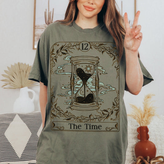 The Time Ad Meliora Custom Tarot Card Unisex TShirt