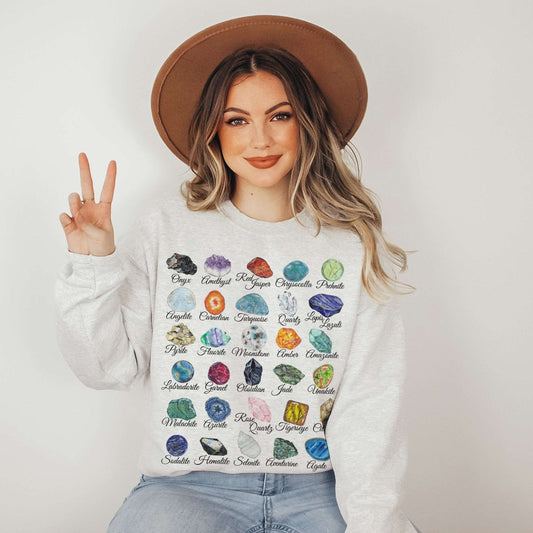 Gemstone Crewneck Sweatshirt - Esdee