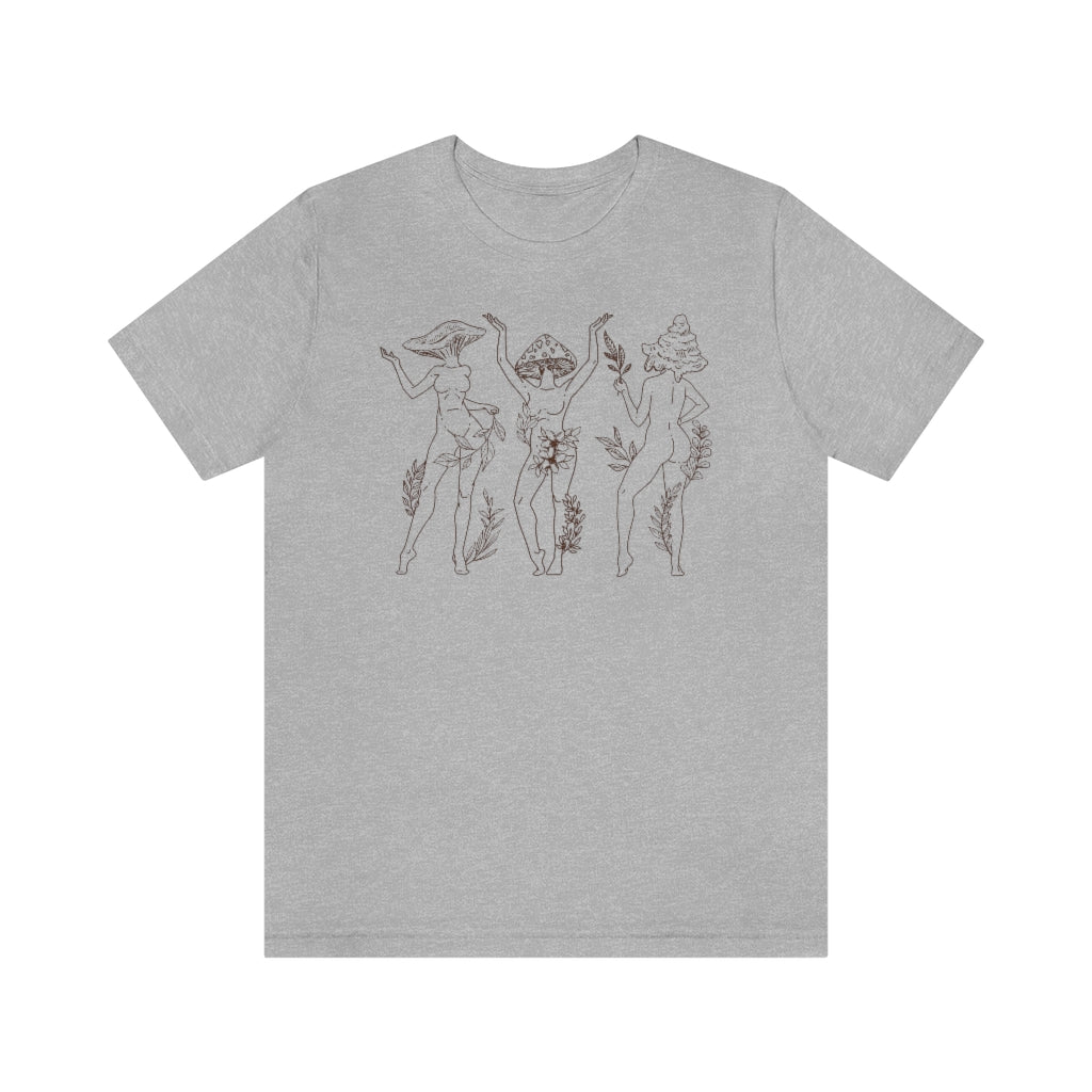 Mushroom Ladies Line T-Shirt - Esdee