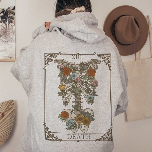 Death Tarot  Hooded Sweatshirt Esdee