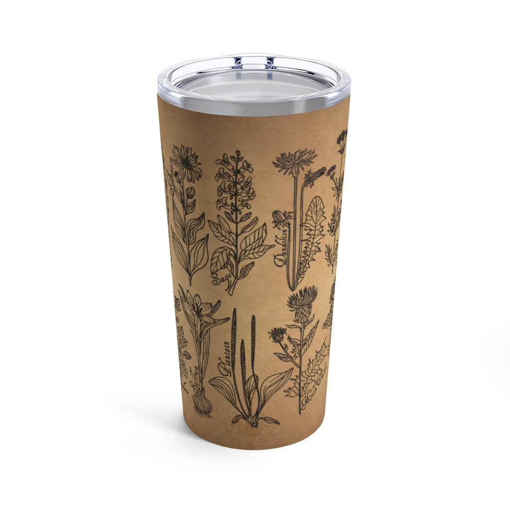 Vintage Herbs Insulated 20oz Tumbler - Esdee Designs