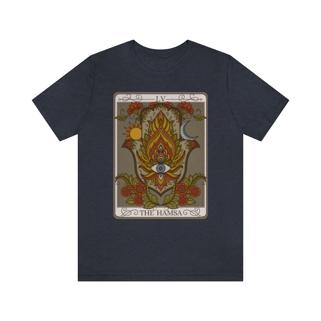 Hamsa Tarot Card Unisex T-Shirt - Esdee