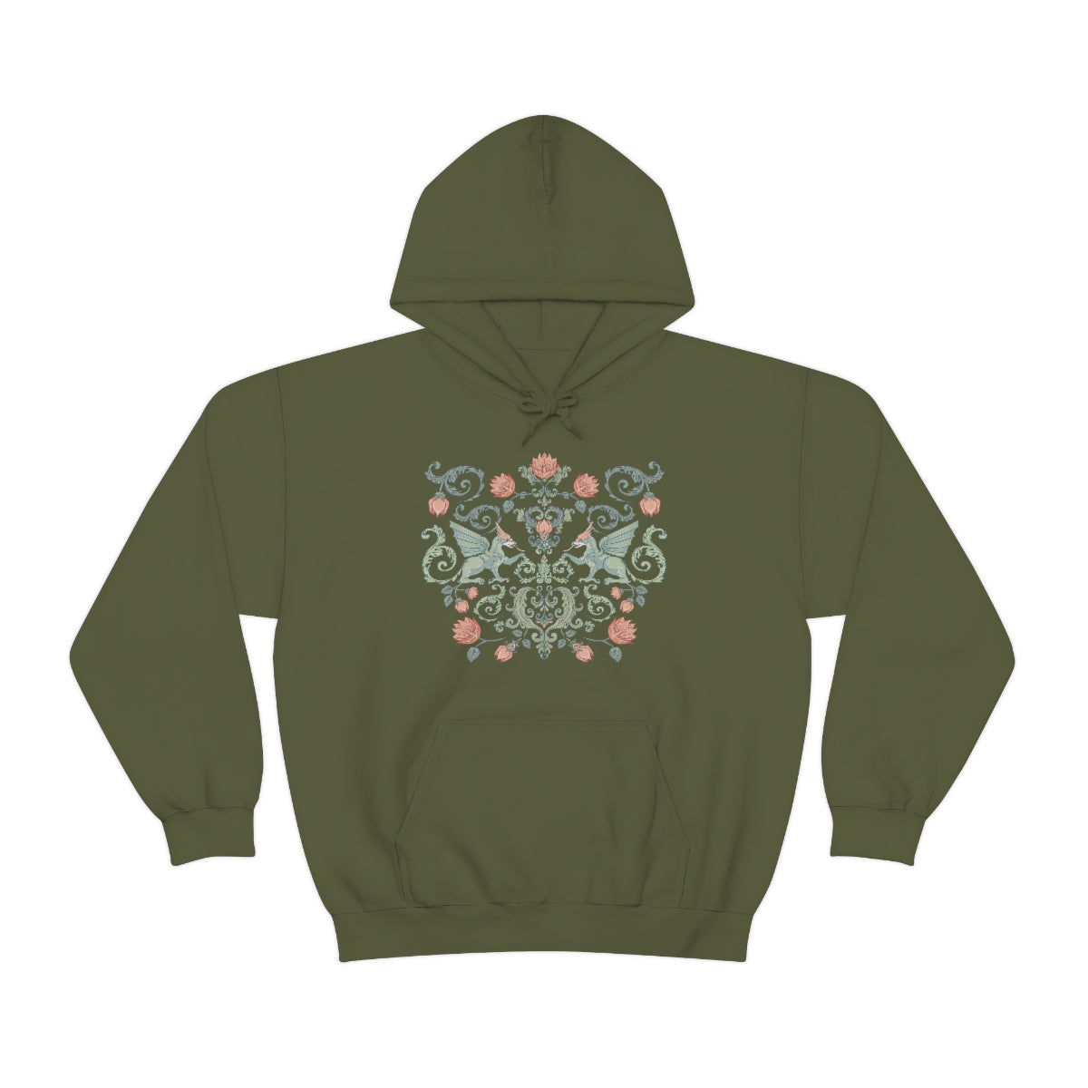 Nordic Dragon Hooded Sweatshirt - Esdee