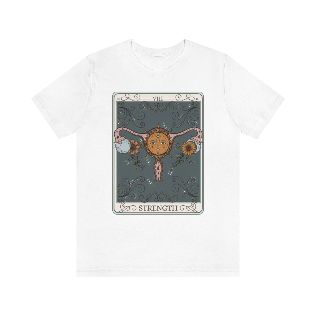 Strength Feminist Tarot Card Unisex TShirt
