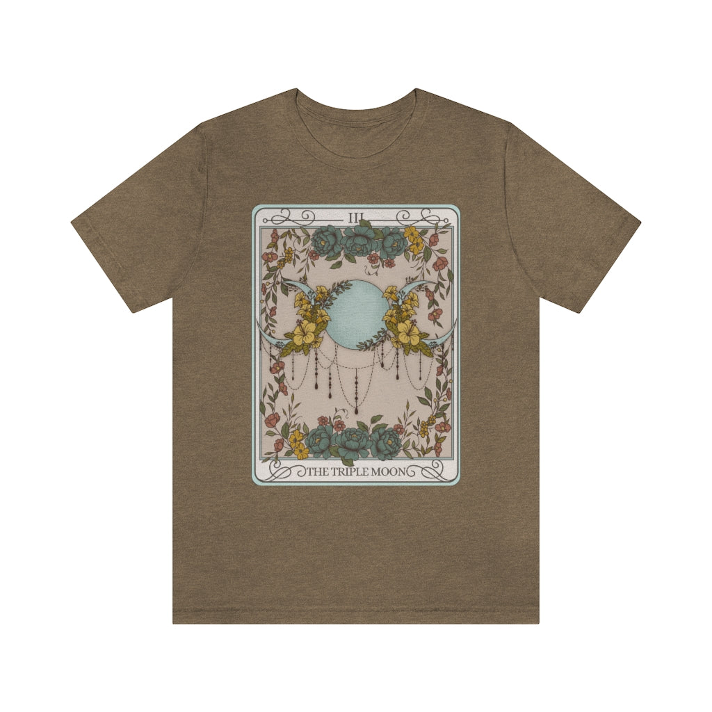 The Triple Moon Tarot Card Unisex T-Shirt Esdee