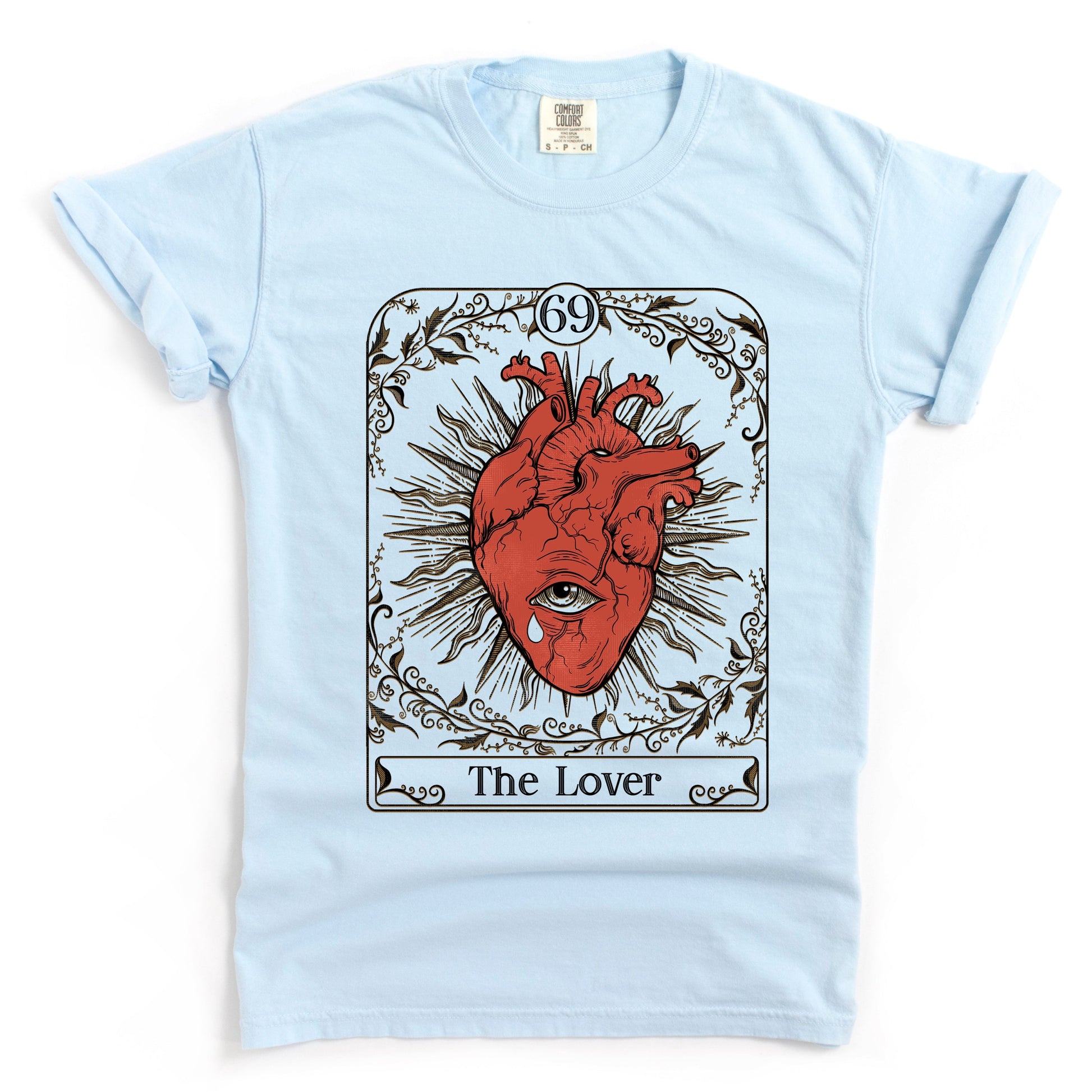 The Heart Ad Meliora Custom Tarot Card Unisex TShirt