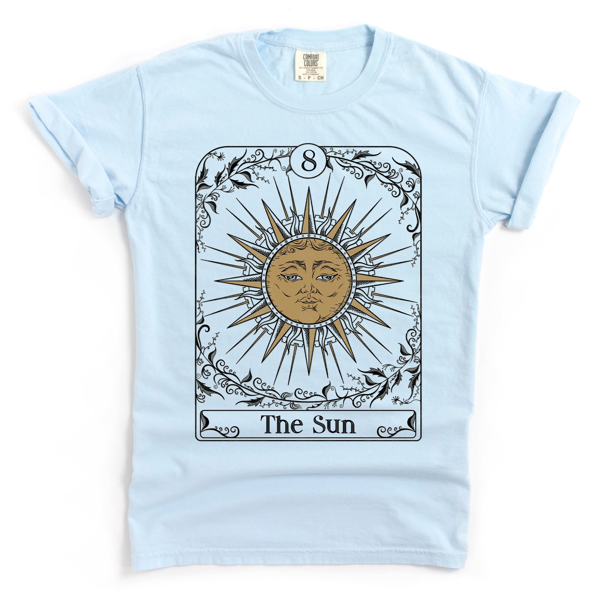 The Sun Ad Meliora Custom Tarot Card Unisex TShirt