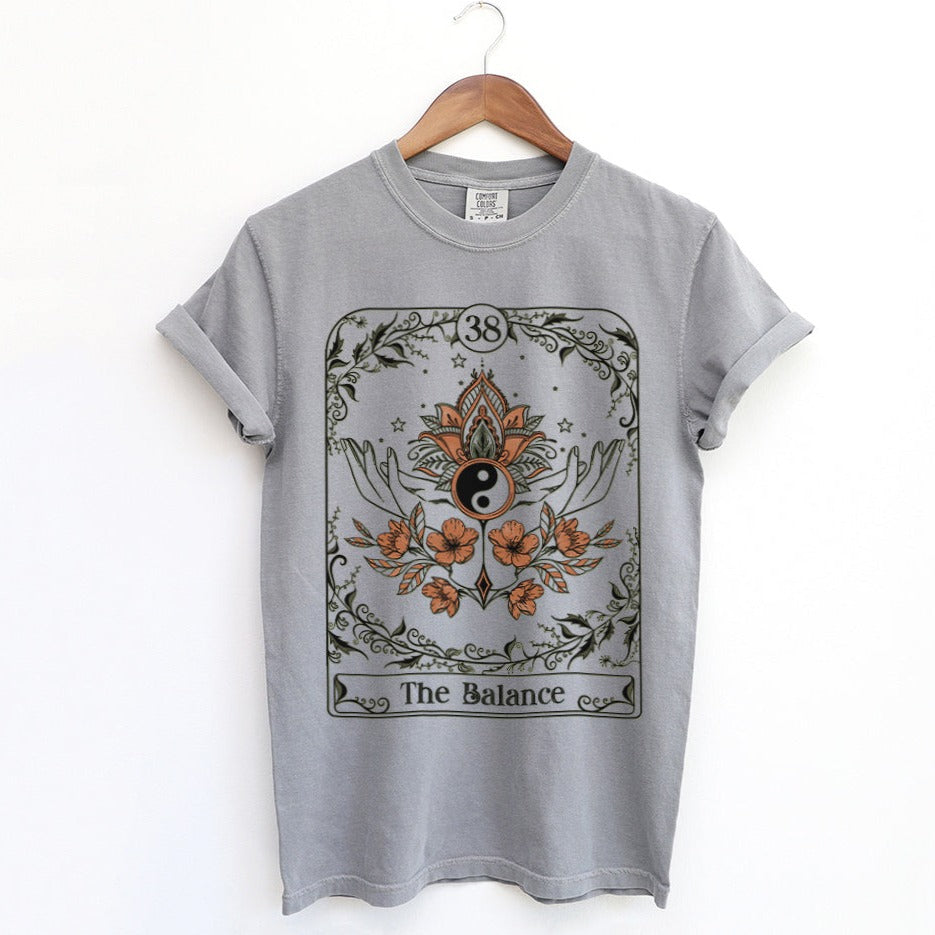 The Balance Ad Meliora Custom Tarot Card Unisex TShirt - Esdee