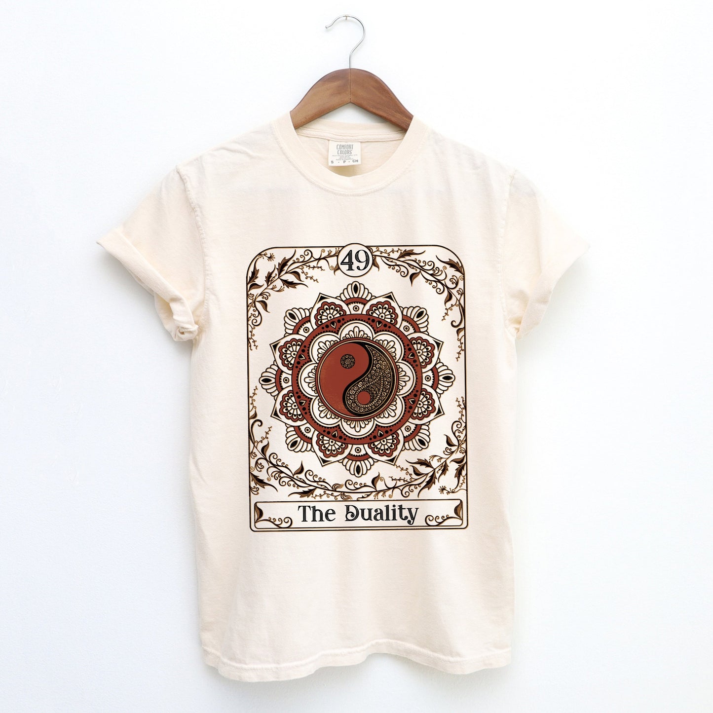 The Duality Ad Meliora Custom Tarot Card Unisex TShirt