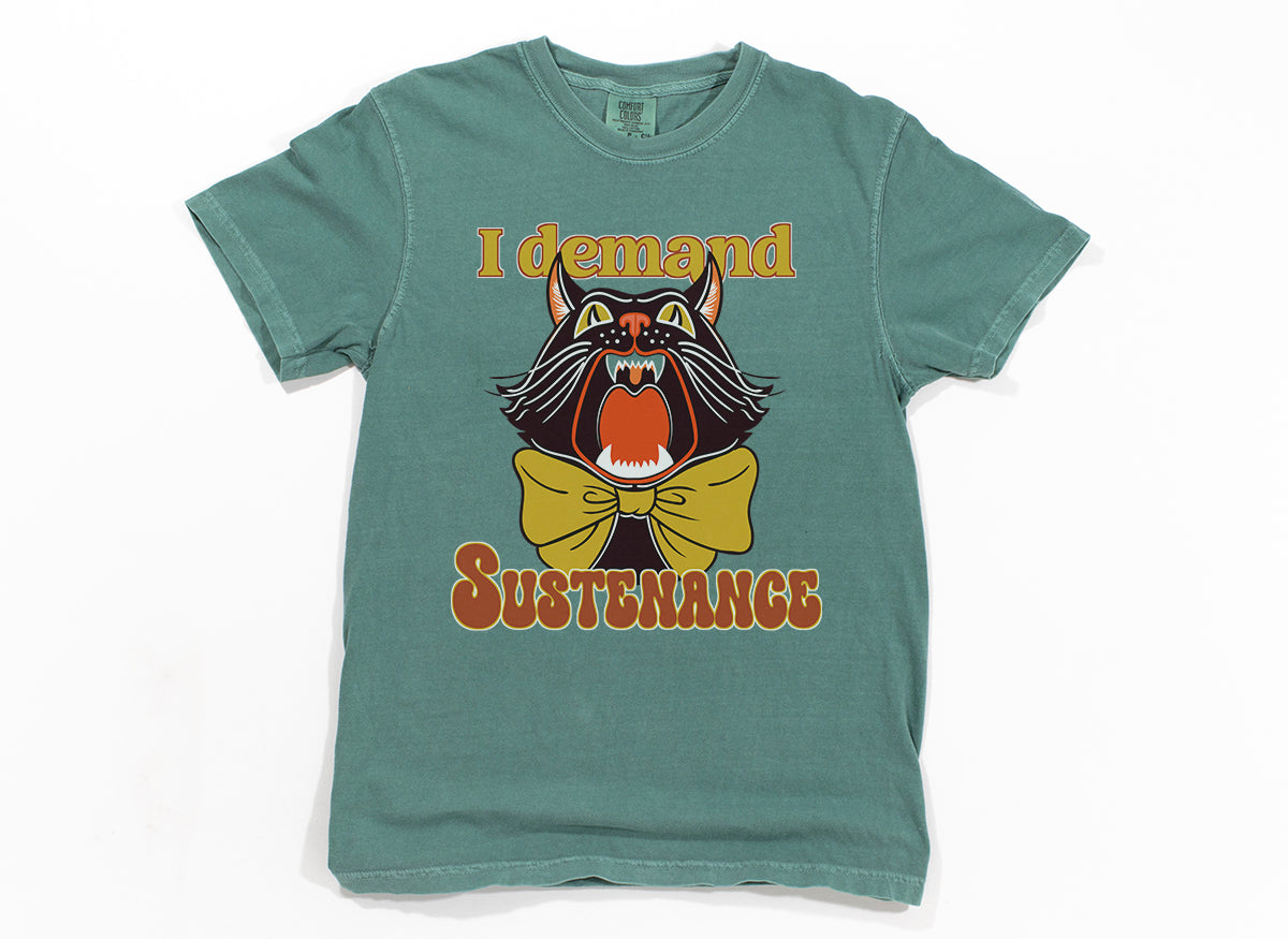 Retro Cat Comfort Colors Unisex T-shirt - Esdee