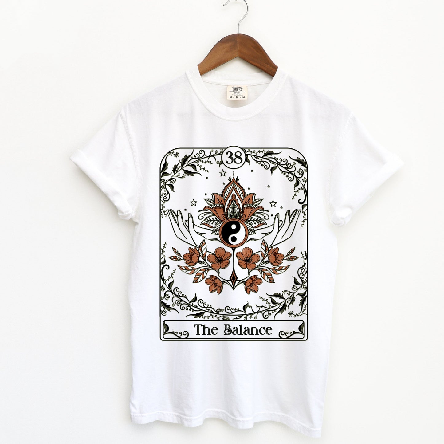 The Balance Ad Meliora Custom Tarot Card Unisex TShirt - Esdee