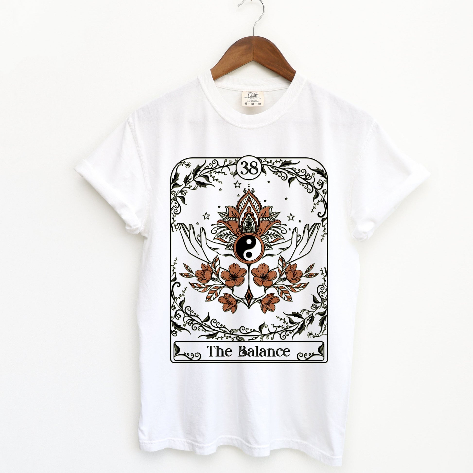 The Balance Ad Meliora Custom Tarot Card Unisex TShirt - Esdee