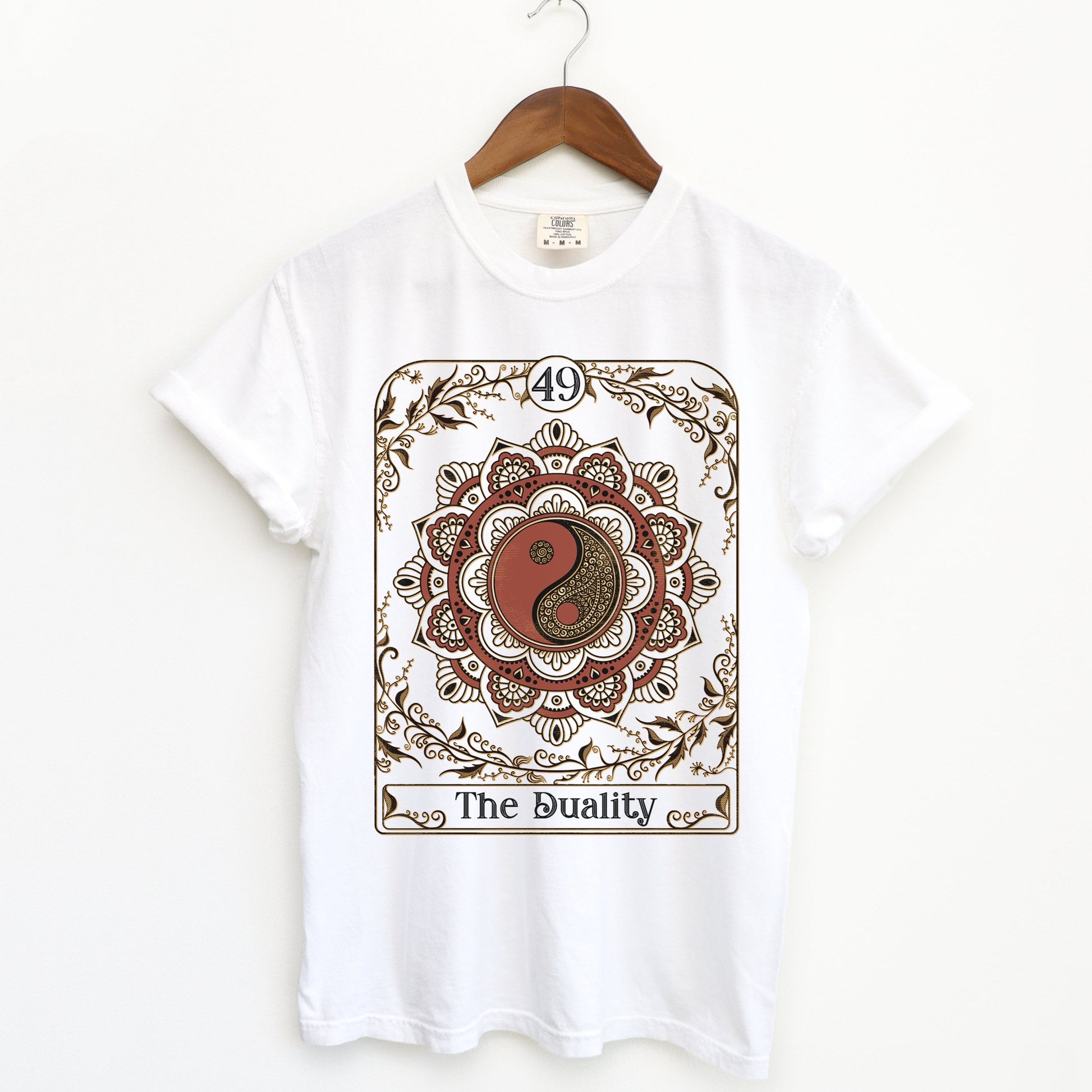 The Duality Ad Meliora Custom Tarot Card Unisex TShirt