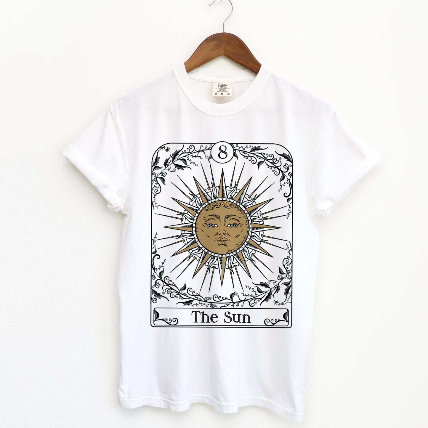 The Sun Ad Meliora Custom Tarot Card Unisex TShirt