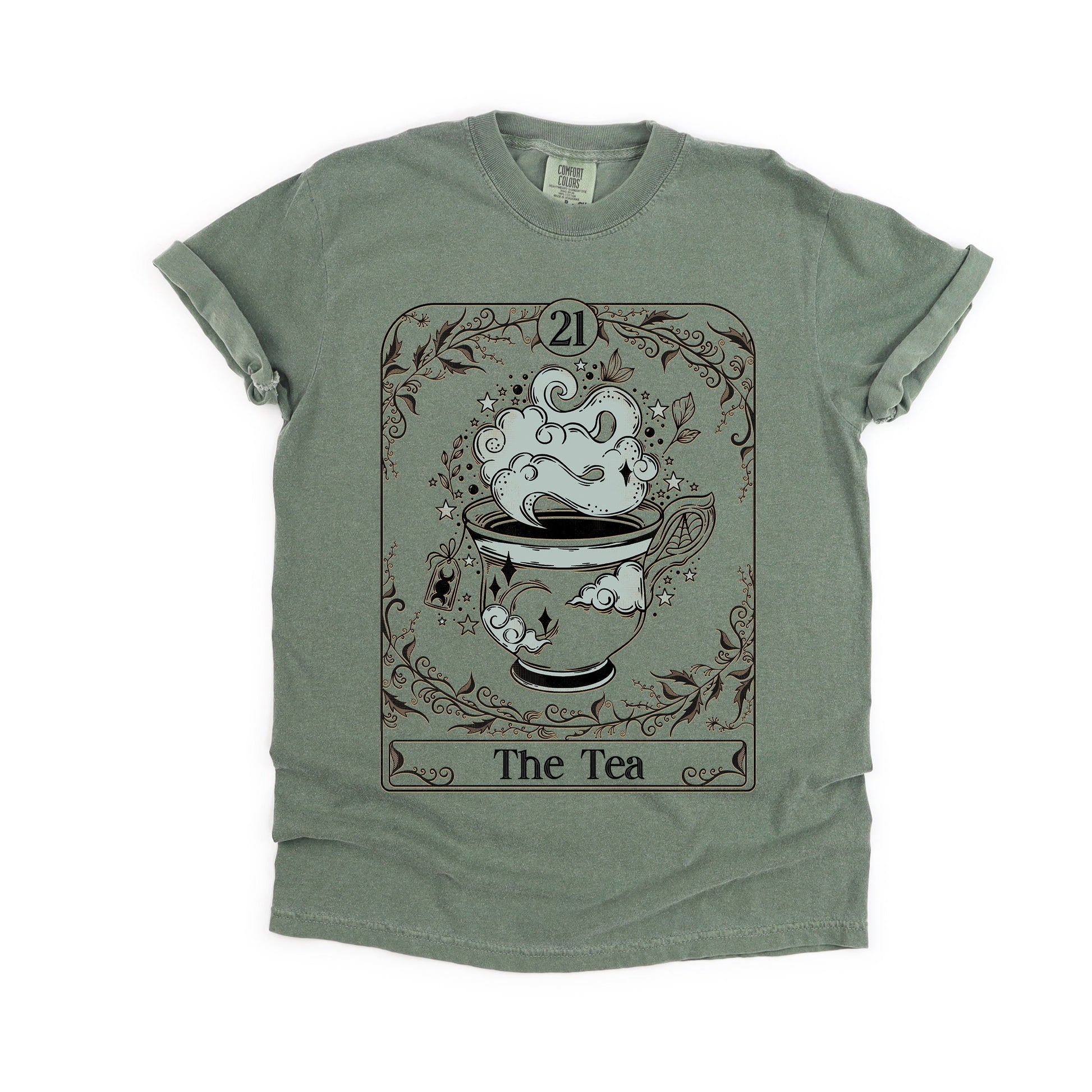 The Tea Ad Meliora Custom Tarot Card Unisex TShirt