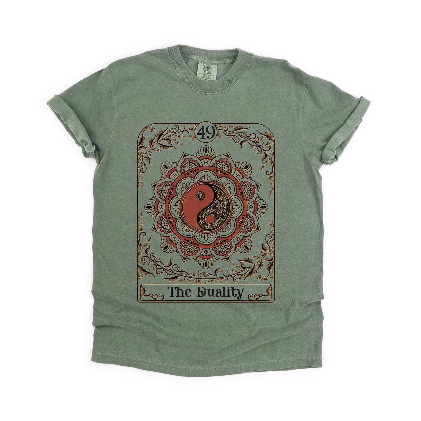 The Duality Ad Meliora Custom Tarot Card Unisex TShirt