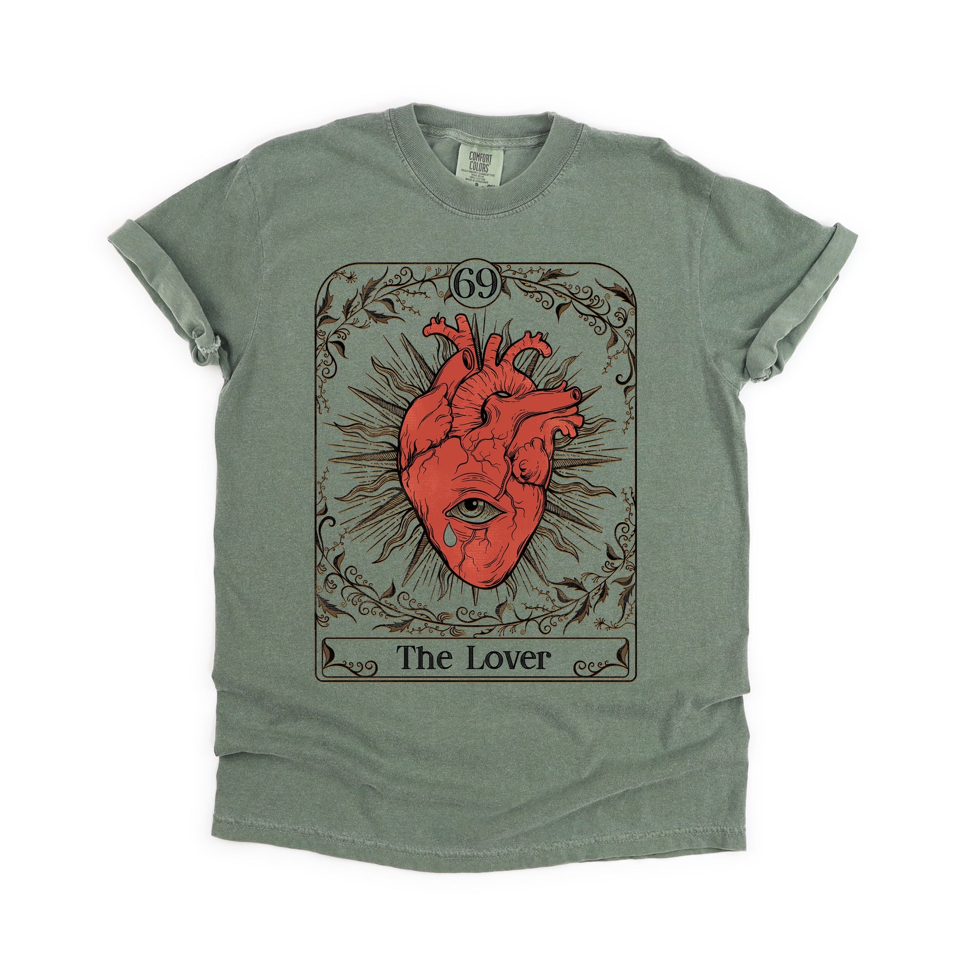The Heart Ad Meliora Custom Tarot Card Unisex TShirt