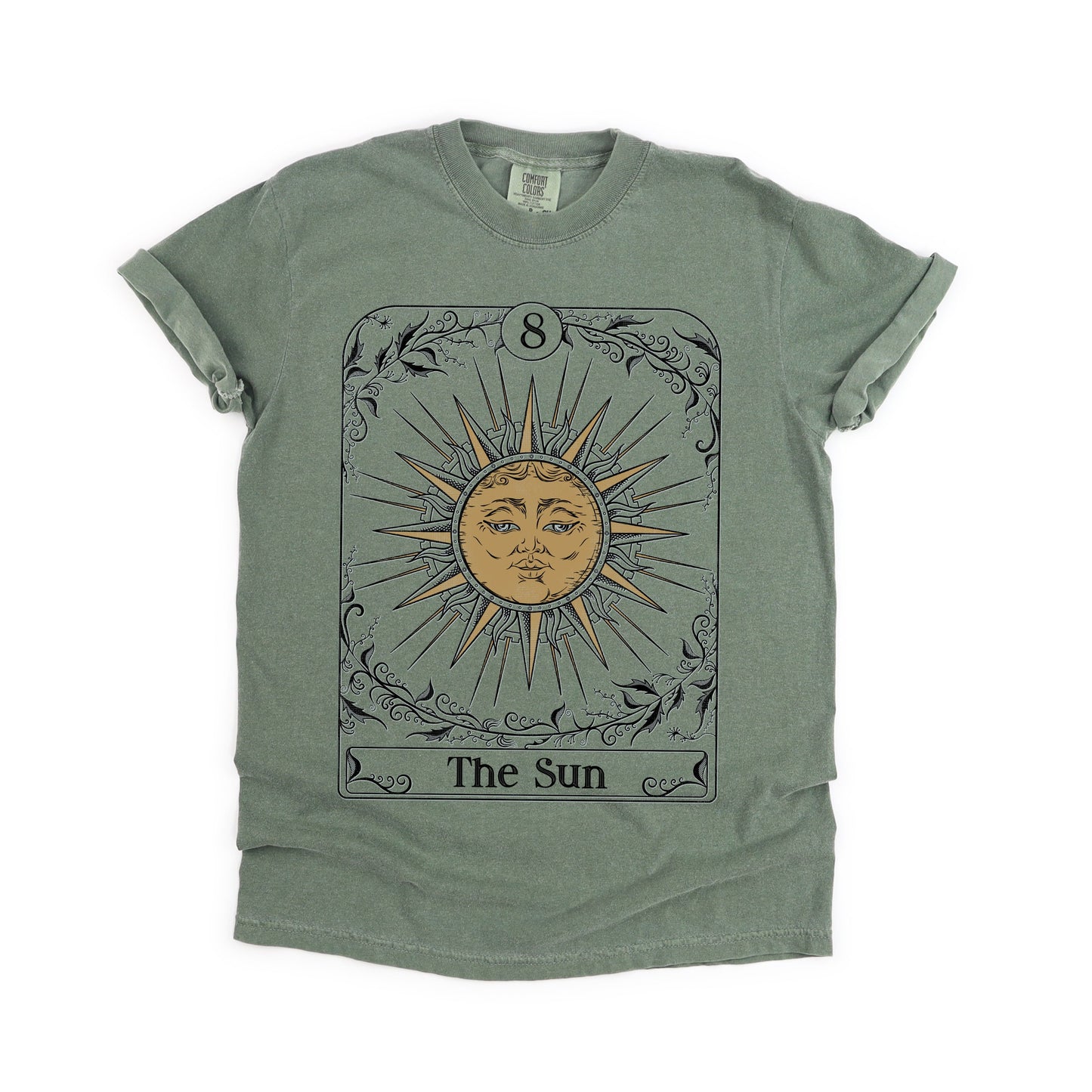 The Sun Ad Meliora Custom Tarot Card Unisex TShirt