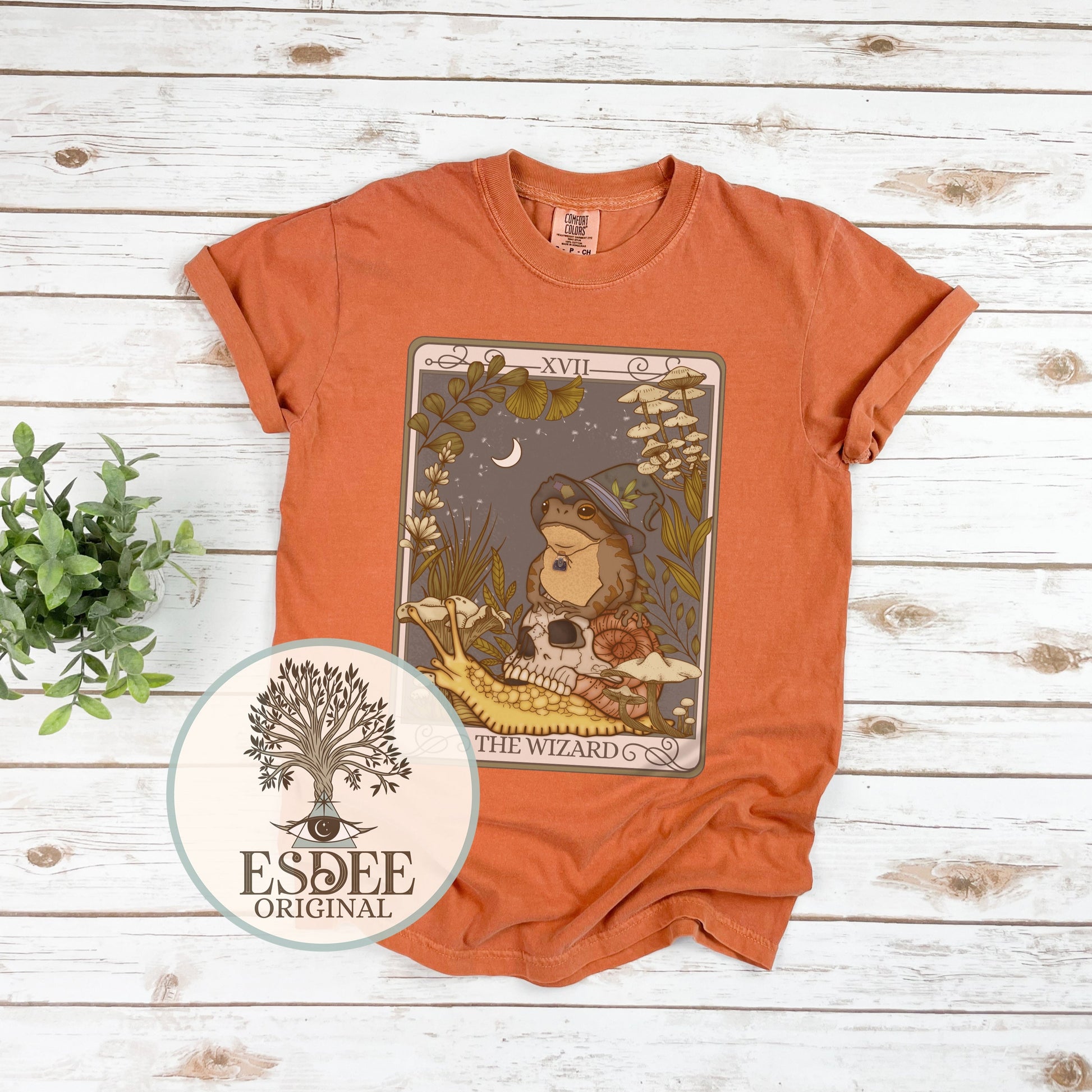 The Wizard Tarot Card Unisex T-shirt - Esdee