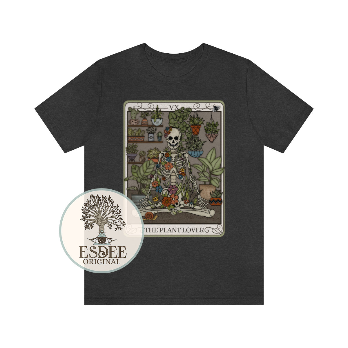 Plant Lover Tarot Card Unisex TShirt