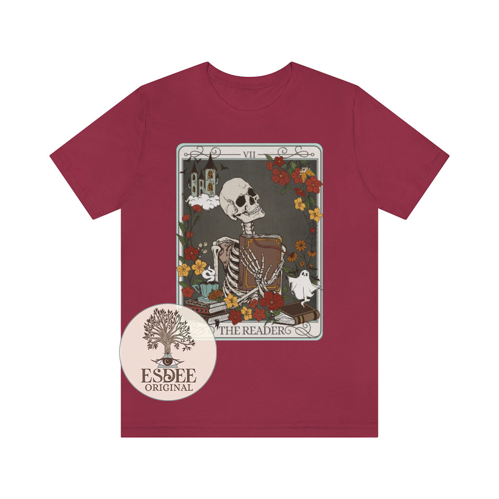 The Reader Tarot Card Bella Canvas T-Shirt