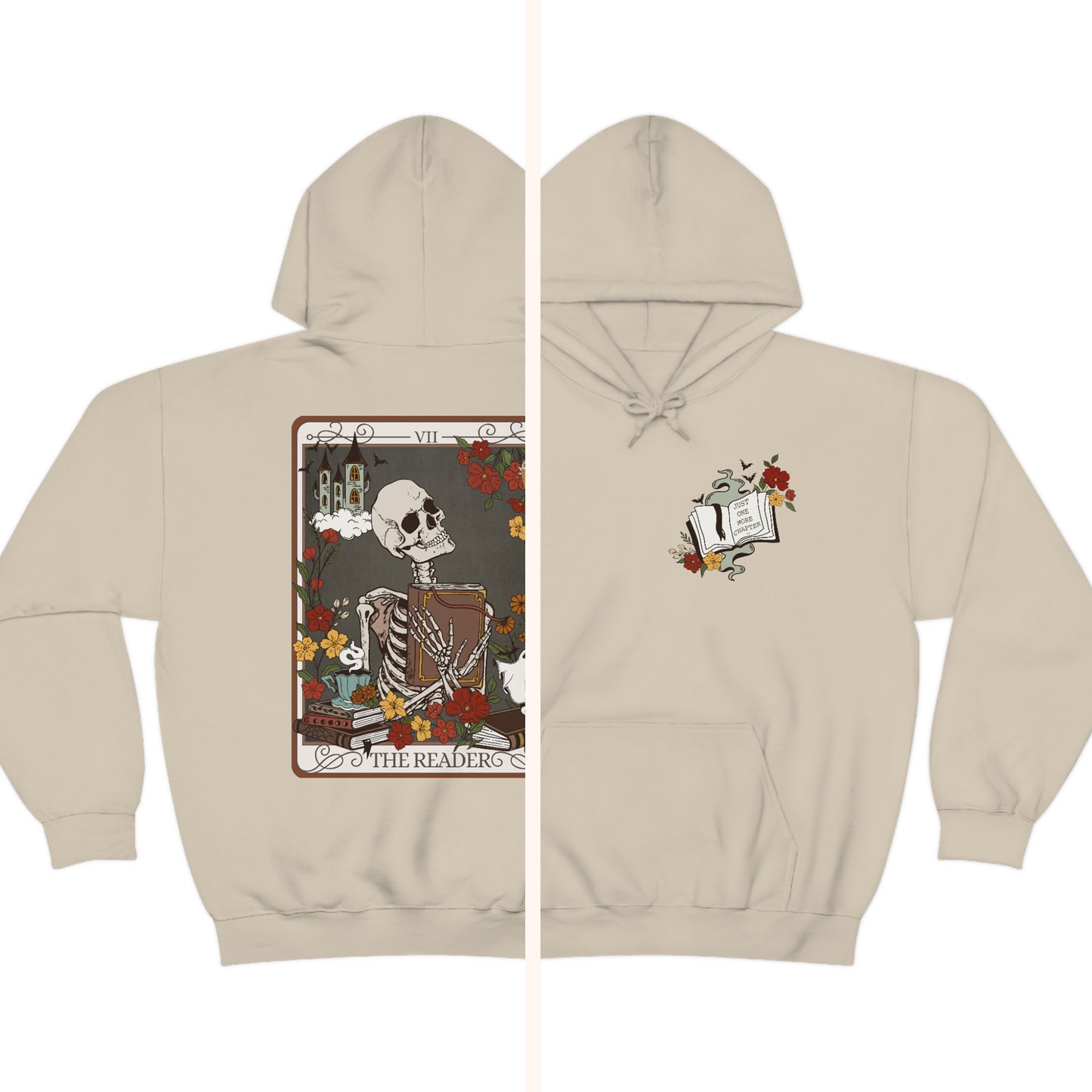 The Reader Unisex Heavy Blend Hooded Sweatshirt - Esdee