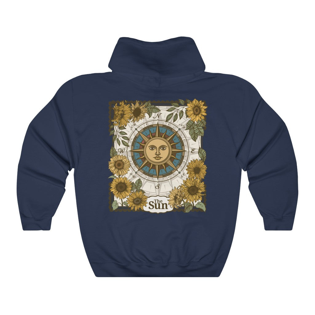 The Sun Tarot Card Hooded Sweatshirt Esdee