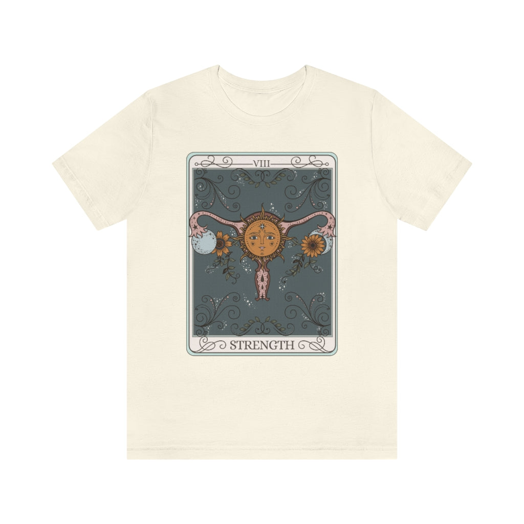 Strength Feminist Tarot Card Unisex TShirt
