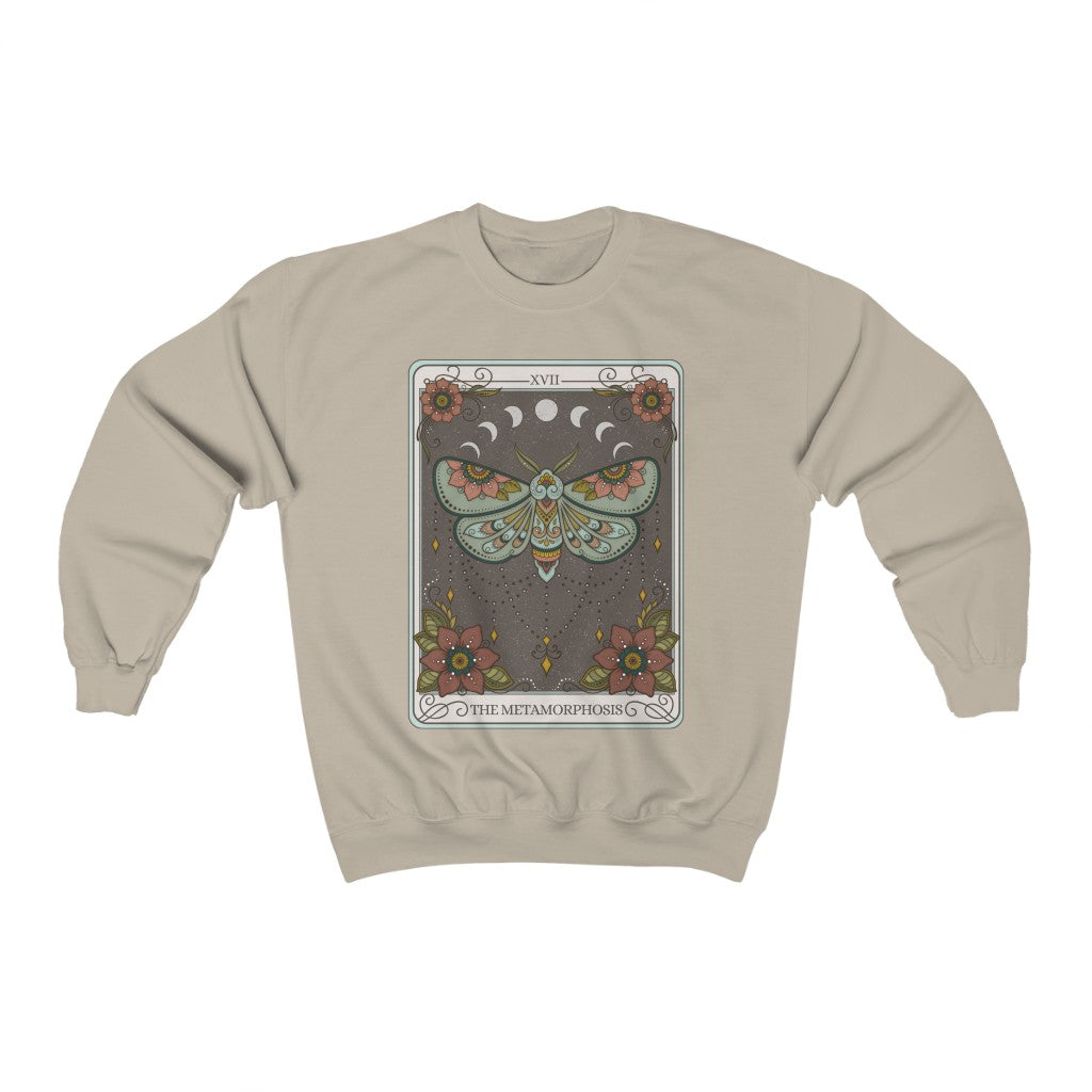 The Metamorphosis Tarot Card Crewneck Sweatshirt Esdee