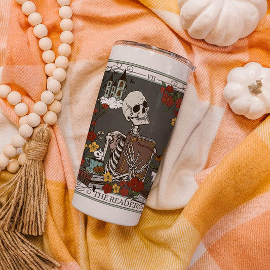 The Reader Tarot Card 20oz Tumbler Travel Mug - Esdee