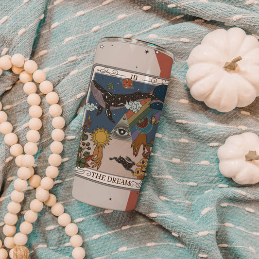 The Dream Tarot Card 20oz Tumbler Travel Mug - Esdee