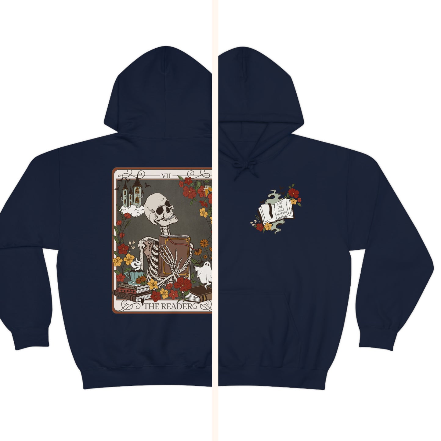 The Reader Unisex Heavy Blend Hooded Sweatshirt - Esdee