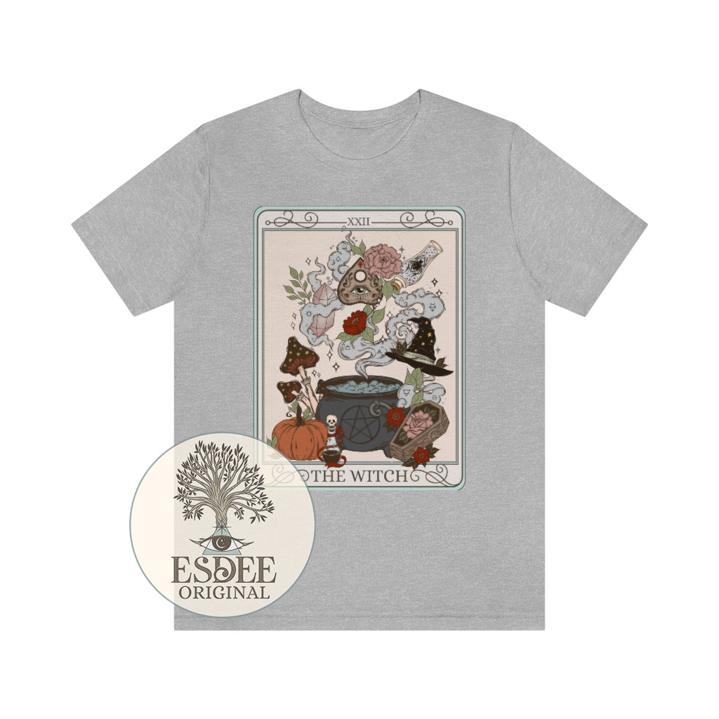 The Witch Tarot Card Bella Canvas T-Shirt