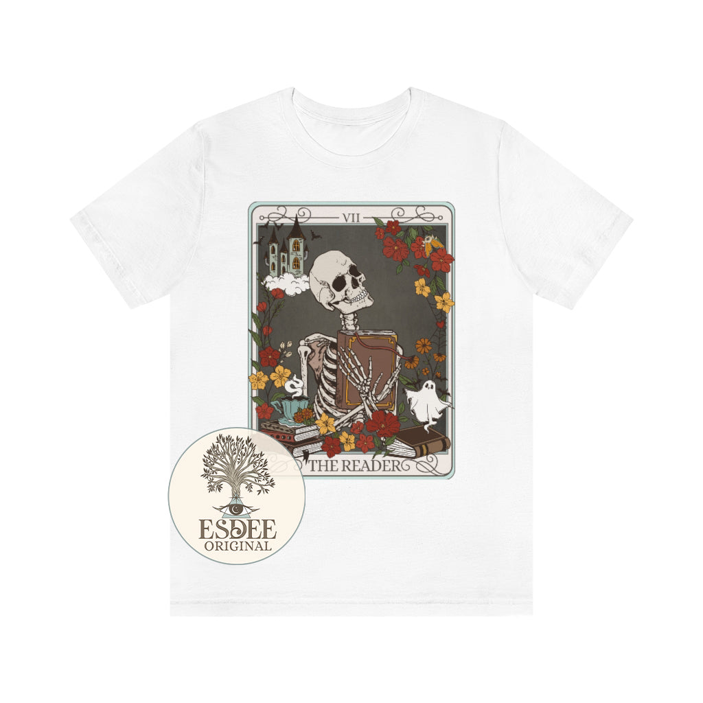 The Reader Tarot Card Bella Canvas T-Shirt