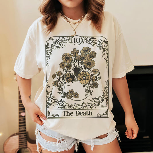 The Death Ad Meliora Custom Tarot Card Unisex TShirt