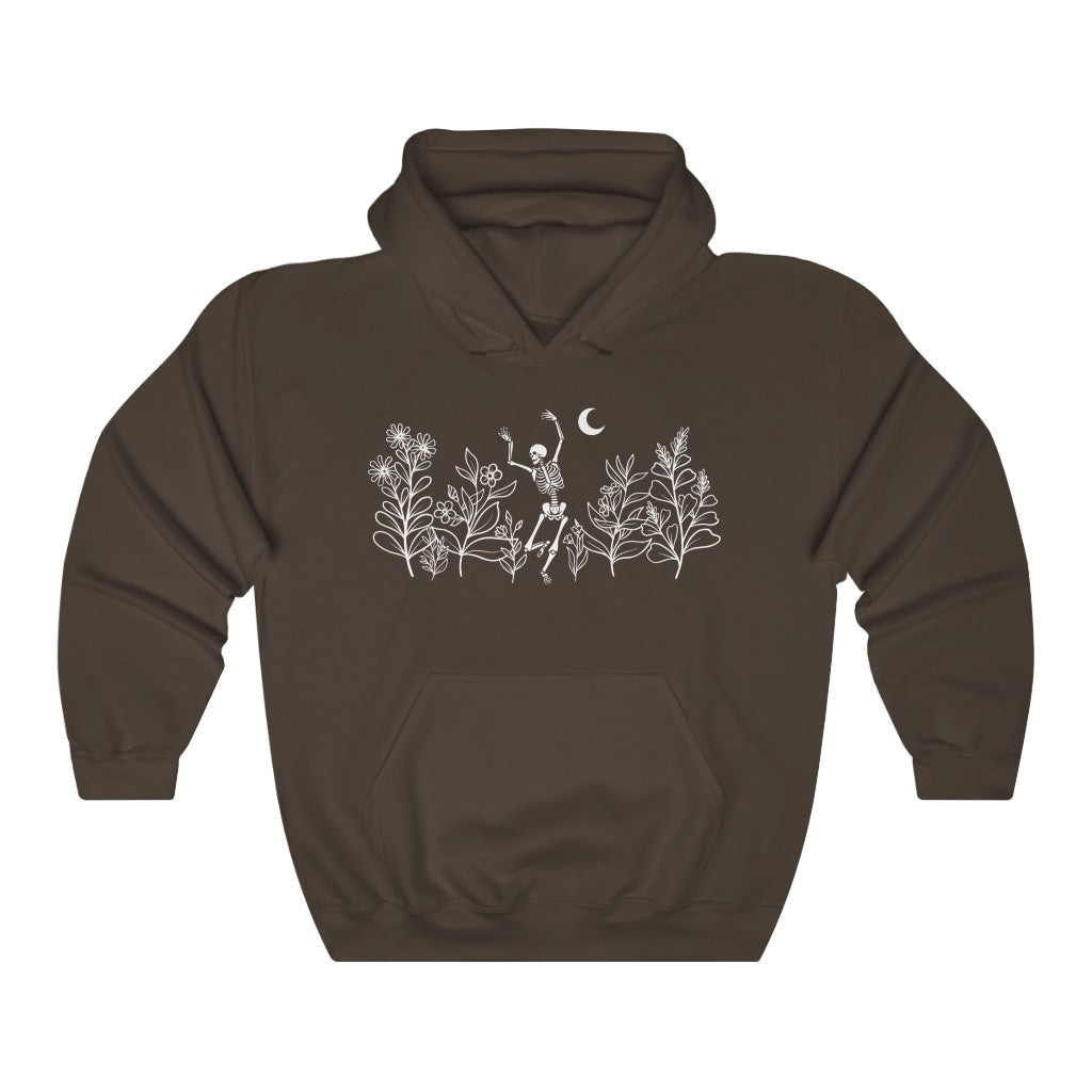 Wildflower Skeleton Hooded Sweatshirt - Esdee
