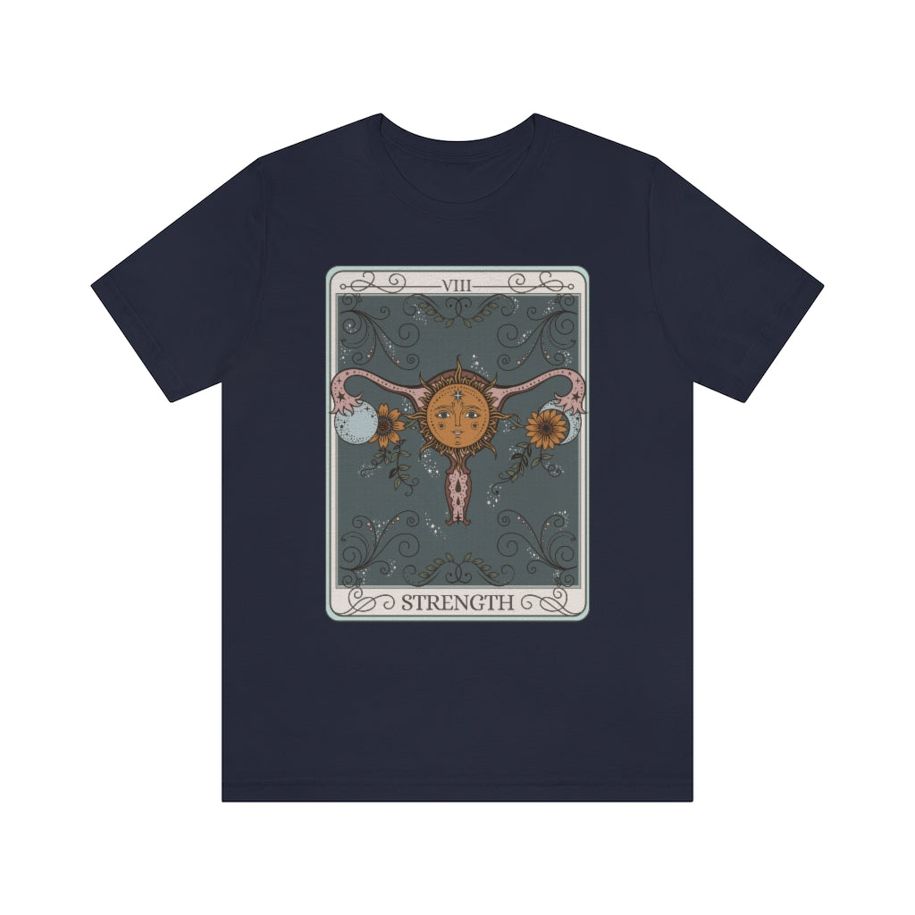 Strength Feminist Tarot Card Unisex TShirt