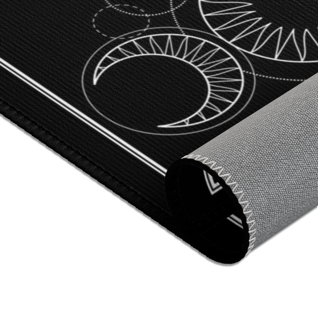 Triple Moon Area Rug - Esdee