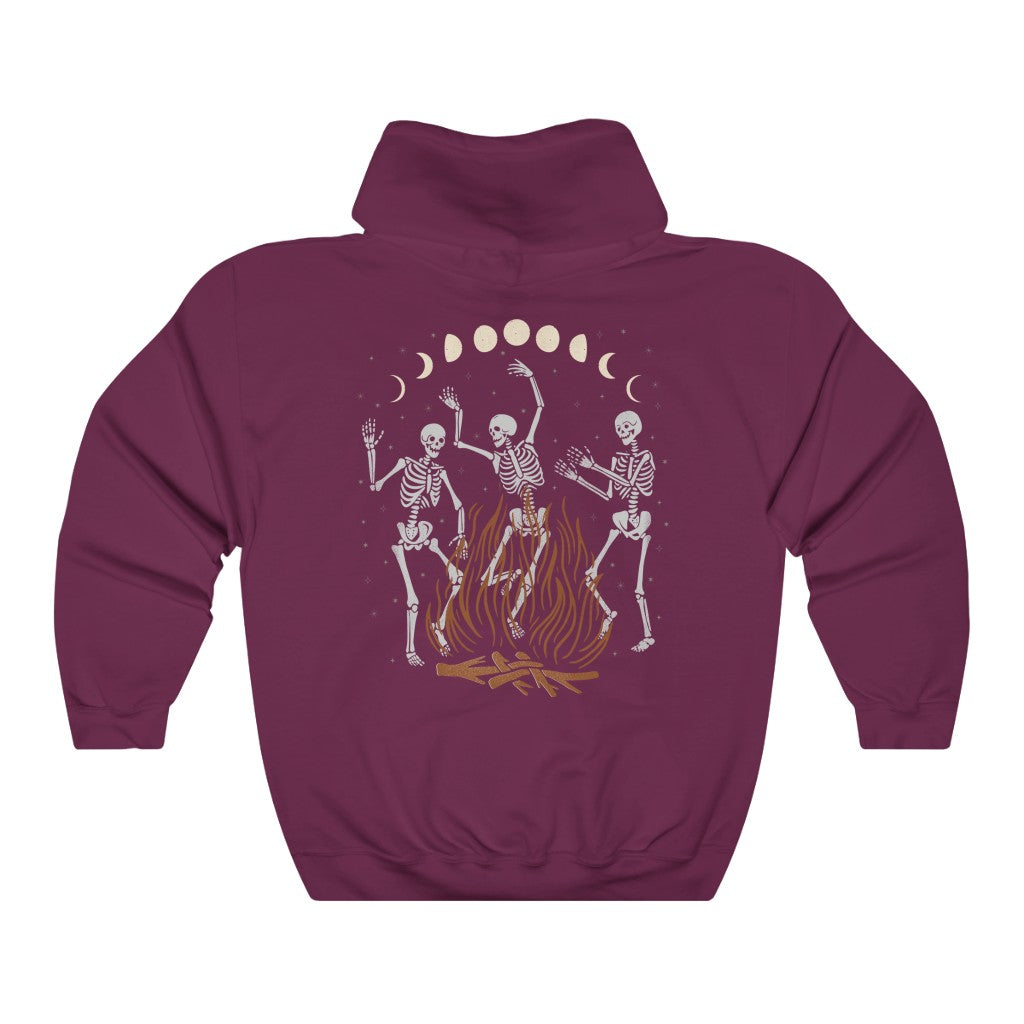 Skeleton Dance Hooded Sweatshirt Esdee