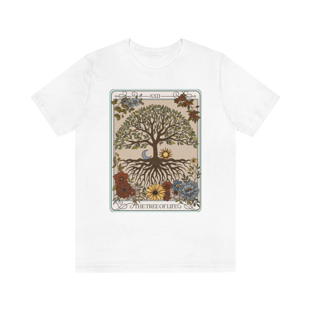 The Tree of Life Tarot Card T-Shirt Esdee