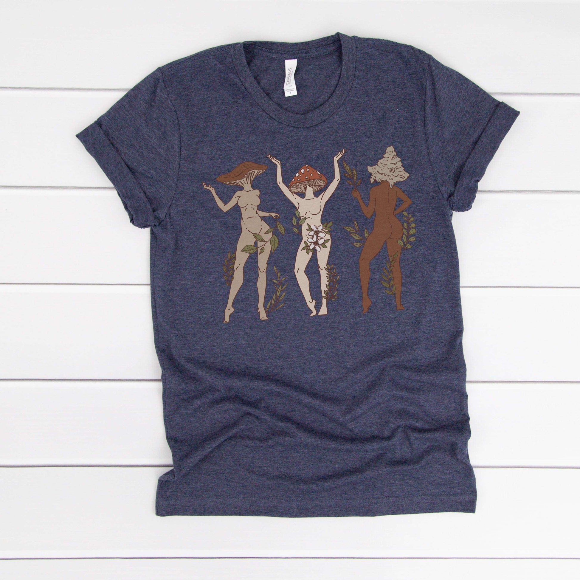 Mushroom Ladies Color T-Shirt - Esdee