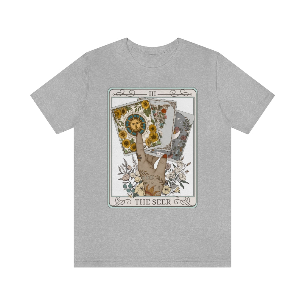 The Seer Tarot Card T-Shirt Esdee