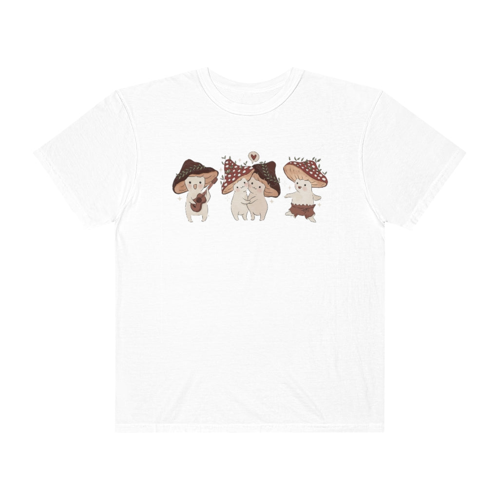 Mushroom Friends Unisex Comfort Colors T-shirt - Esdee