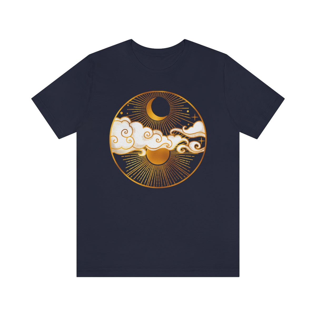 Sun and Moon Celestial T-Shirt - Esdee