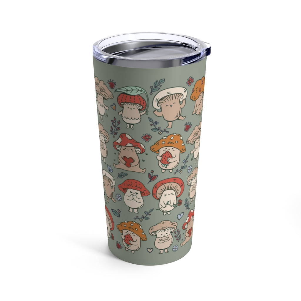 Mushroom Friends 20oz Tumbler - Esdee