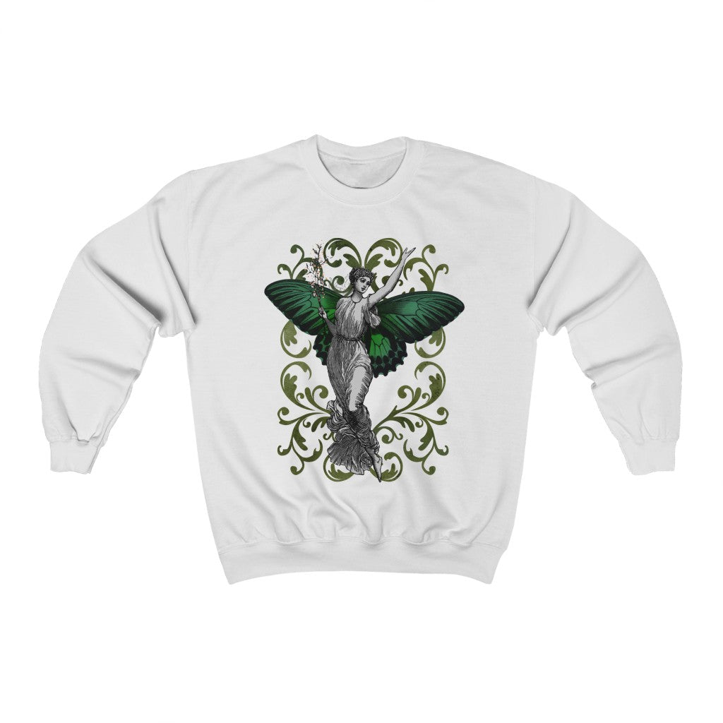 Green Fairy Crewneck Sweatshirt - Esdee
